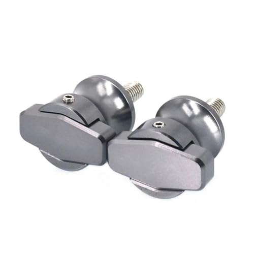 YaniJydQ Motorrad-Schwingarm-Spulenschieber Für Shiver 750 SL750 2007-2015 2011 2012 2013 2014 Motorrad 6mm Schwinge Spulen Stand Schrauben Slider Zubehör(Titan) von YaniJydQ
