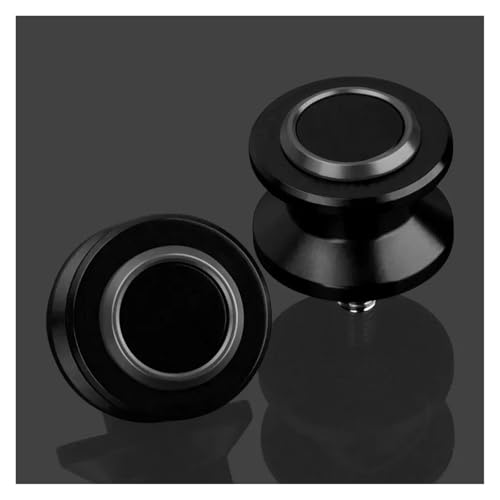 YaniJydQ Motorrad-Schwingarm-Spulenschieber Für TMAX530 TMAX560 Techmax TMAX 530 560 Motorrad Aluminium M6 Schwinge Spulen Stand Schrauben Schwinge Slider(Black Titanium,TMAX560) von YaniJydQ
