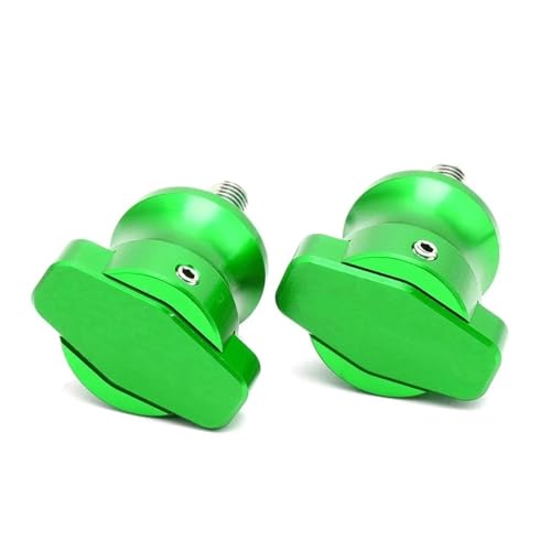 YaniJydQ Motorrad-Schwingarm-Spulenschieber Für XJ6 XJ 6 Diversion 2009-2020 2022 2023 2024 2025 Motorrad M6 Steht Schrauben Sliders Schwinge Spulen Slider(Grün) von YaniJydQ