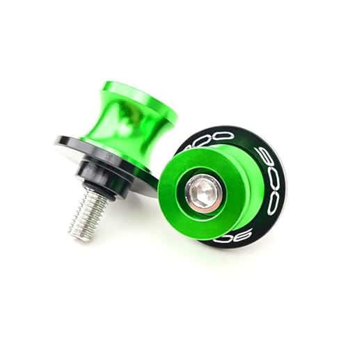 YaniJydQ Motorrad-Schwingarm-Spulenschieber Für Z650 Z900 RS SE 2017-2024 2023 2022 2021 Motorradzubehör 8MM Schrauben Schwingenspulen Schieberständerschrauben(Grün,Z900) von YaniJydQ