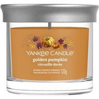 Golden Pumpkin – Yankee Candle Signature – Duftkerze im Glas mit einem Docht – Neuheit 2025 von Yankee Candle