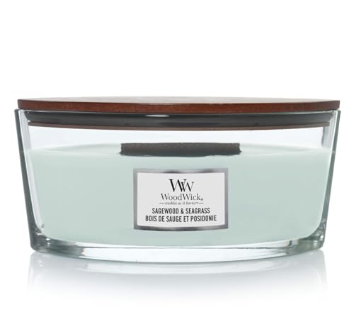 Yankee Candle Sagewood & Seegrass Ellipse Kerze 453.6g Yankee Candle Sagewood & Seegrass Ellipse Kerze 453.6g von WoodWick