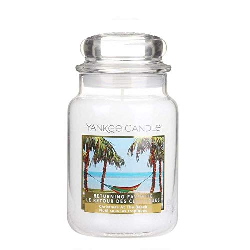 YANKEE CANDLE Christmas at The Beach Kerze, Glass, BIAŁY, L YANKEE CANDLE Christmas at The Beach Kerze, Glass, BIAŁY, L von YANKEE CANDLE