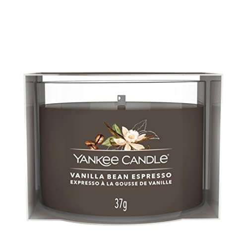 YANKEE CANDLE Kerze mit Stimme aus Glas, einzelnes Vanilla Bean Espresso YANKEE CANDLE Kerze mit Stimme aus Glas, einzelnes Vanilla Bean Espresso von Yankee Candle