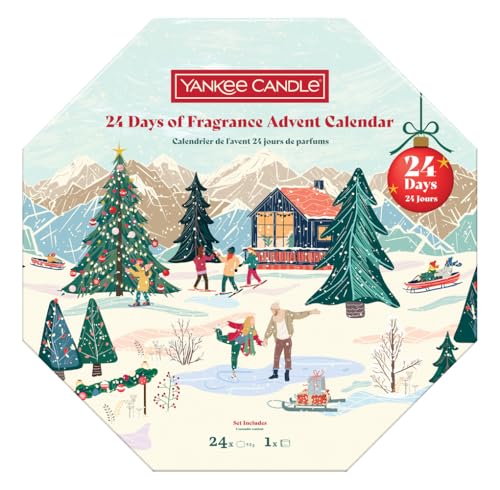 Yankee Candle Adventskalender 2025 "24 days of fragrance" Adventskranz - Inhalt: 24 Teelichter und 1 Teelichthalter Yankee Candle Adventskalender 2025 "24 days of fragrance" Adventskranz - Inhalt: 24 Teelichter und 1 Teelichthalter von Yankee Candle