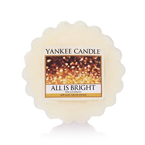 Yankee Candle Alles ist Strahlend Duftwachs Törtchen, 22 g, Plastik, Weiß, 5.6 x 5.6 x 1.5 cm von Yankee Candle
