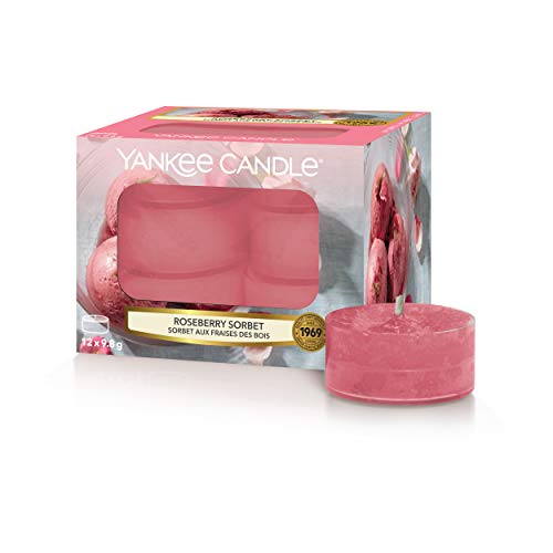 Yankee Candle Classic Teelichter, Wachs, pink, 8.4cm x 6.1cm, 200 von Yankee Candle