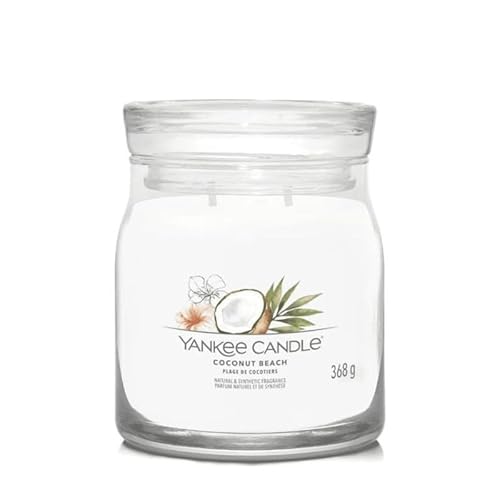 Yankee Candle Coconut Beach Mittelgroßes Glas von Yankee Candle