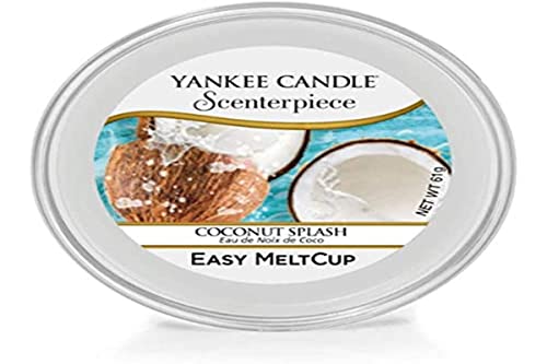 Yankee Candle Coconut Splash Duftwachs, Kunststoff, Weiß, 1 cm, 61 von Yankee Candle