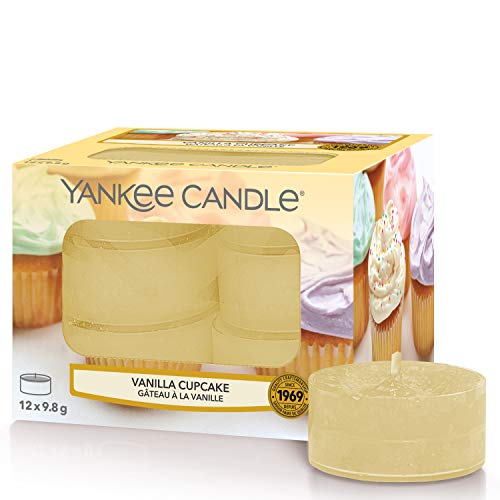 Yankee Candle Duft-Teelichter | Vanilla Cupcake | 12 Stück von Yankee Candle