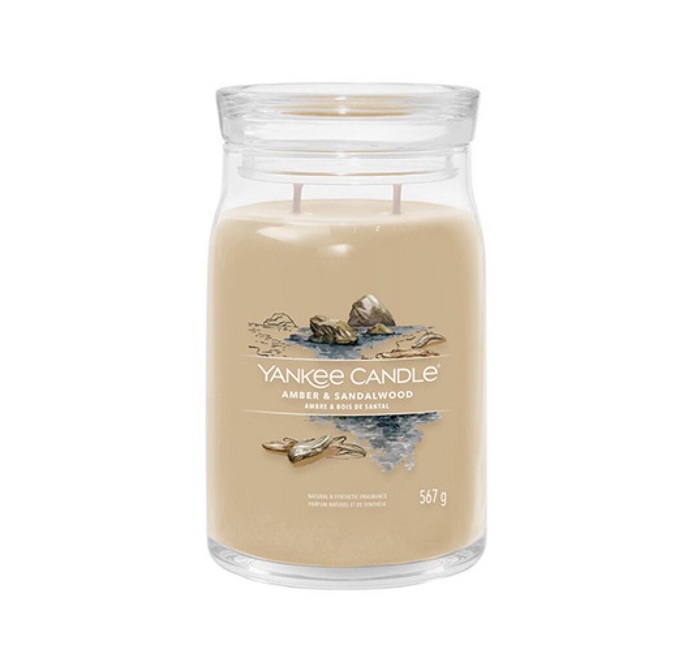 Yankee Candle Duftkerze Amber & Sandelholz Signatur Kerze 567 g Yankee Candle Duftkerze Amber & Sandelholz Signatur Kerze 567 g von Yankee Candle