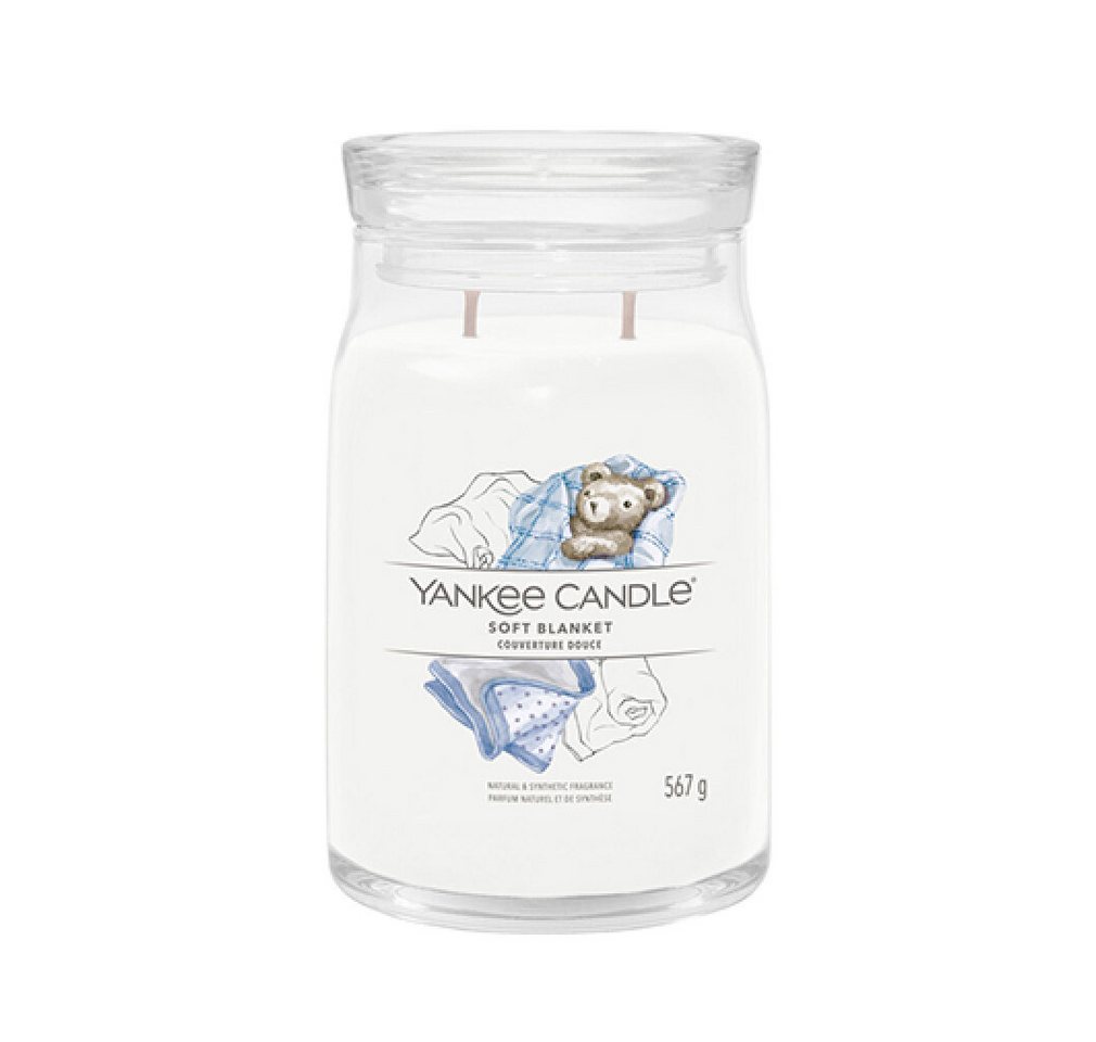 Yankee Candle Duftkerze Aromatic candle Signature glass large Soft Blanket 567 g Yankee Candle Duftkerze Aromatic candle Signature glass large Soft Blanket 567 g von Yankee Candle