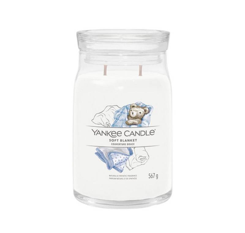 Yankee Candle Duftkerze Aromatic candle Signature glass large Soft Blanket 567 g Yankee Candle Duftkerze Aromatic candle Signature glass large Soft Blanket 567 g von Yankee Candle