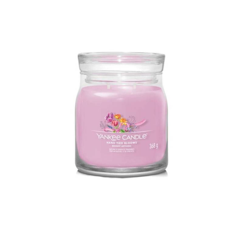 Yankee Candle Duftkerze Aromatic candle Signature glass medium Hand Tied Blooms 368 g von Yankee Candle