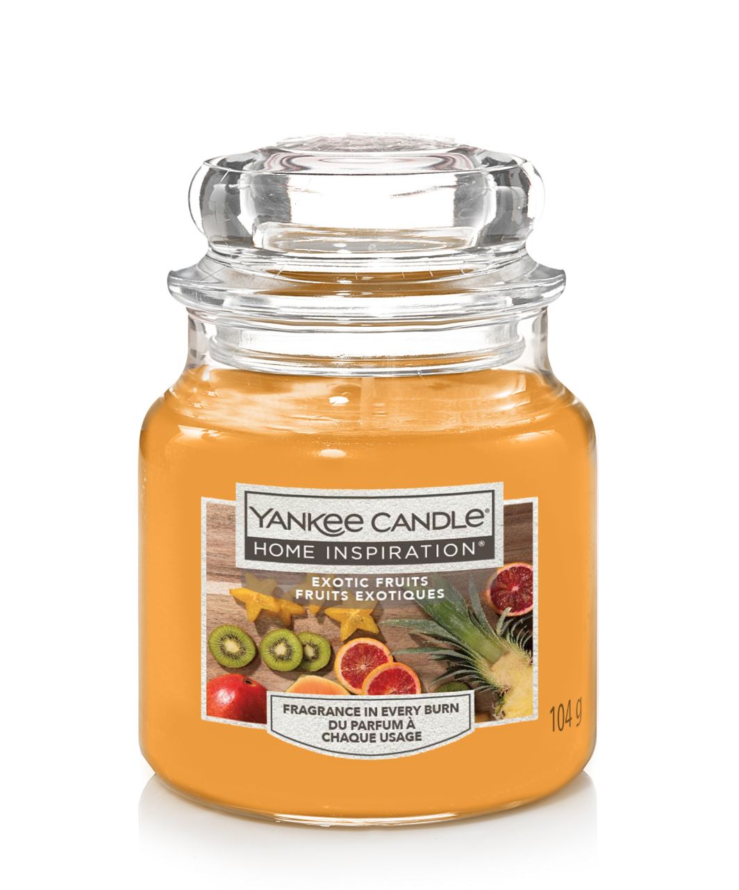 Yankee Candle Duftkerze Kleines Glas Exotic Fruits 104 g, oran ge von Yankee Candle