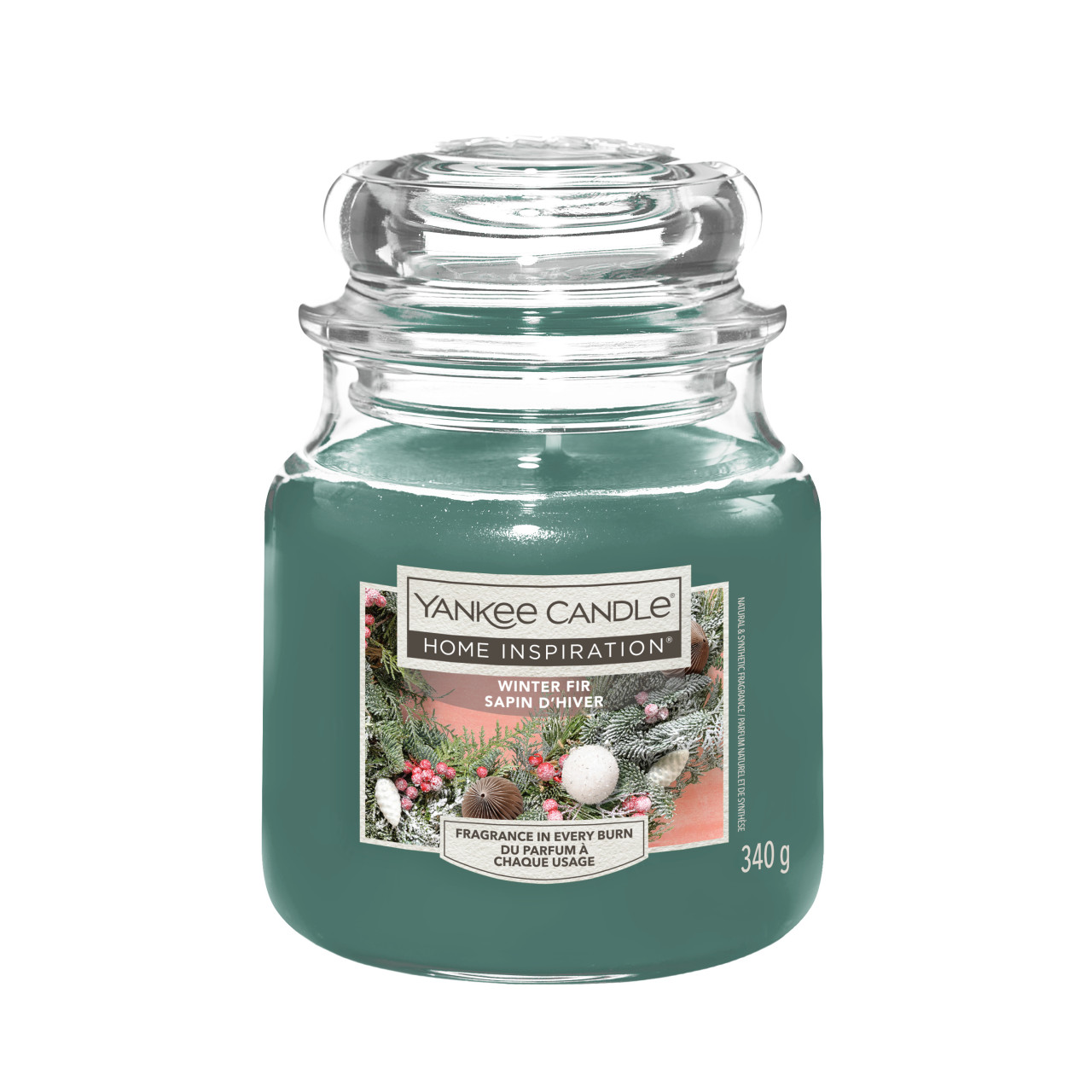 Yankee Candle Duftkerze Mittleres Glas Winter Fir 340 g, tannengrün Yankee Candle Duftkerze Mittleres Glas Winter Fir 340 g, tannengrün von Yankee Candle
