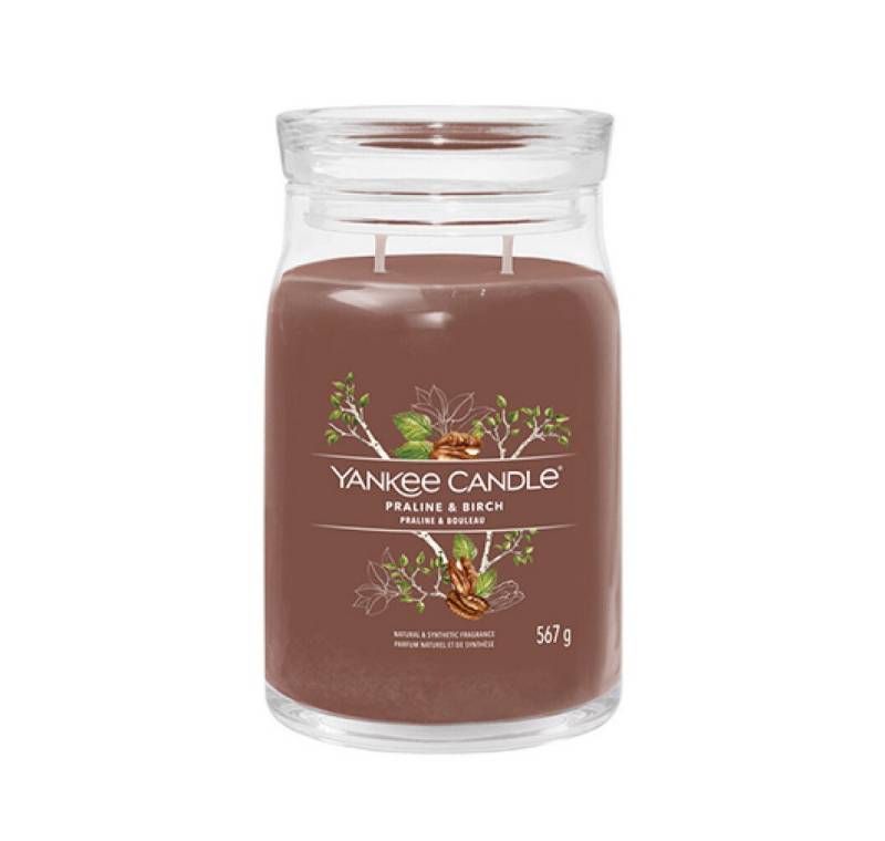 Yankee Candle Duftkerze Praline & Birke Signatur Kerze 567 g Yankee Candle Duftkerze Praline & Birke Signatur Kerze 567 g von Yankee Candle