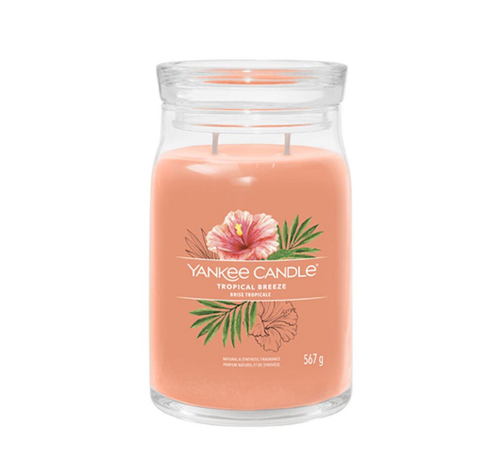Yankee Candle Duftkerze Tropical Breeze Signatur Kerze 567 g Yankee Candle Duftkerze Tropical Breeze Signatur Kerze 567 g von Yankee Candle