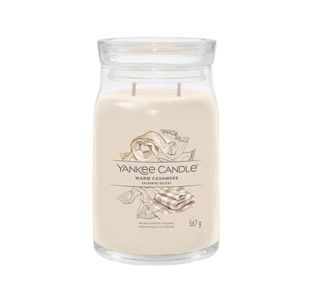 Yankee Candle Duftkerze Warm Cashmere Signatur Kerze 567 g Yankee Candle Duftkerze Warm Cashmere Signatur Kerze 567 g von Yankee Candle