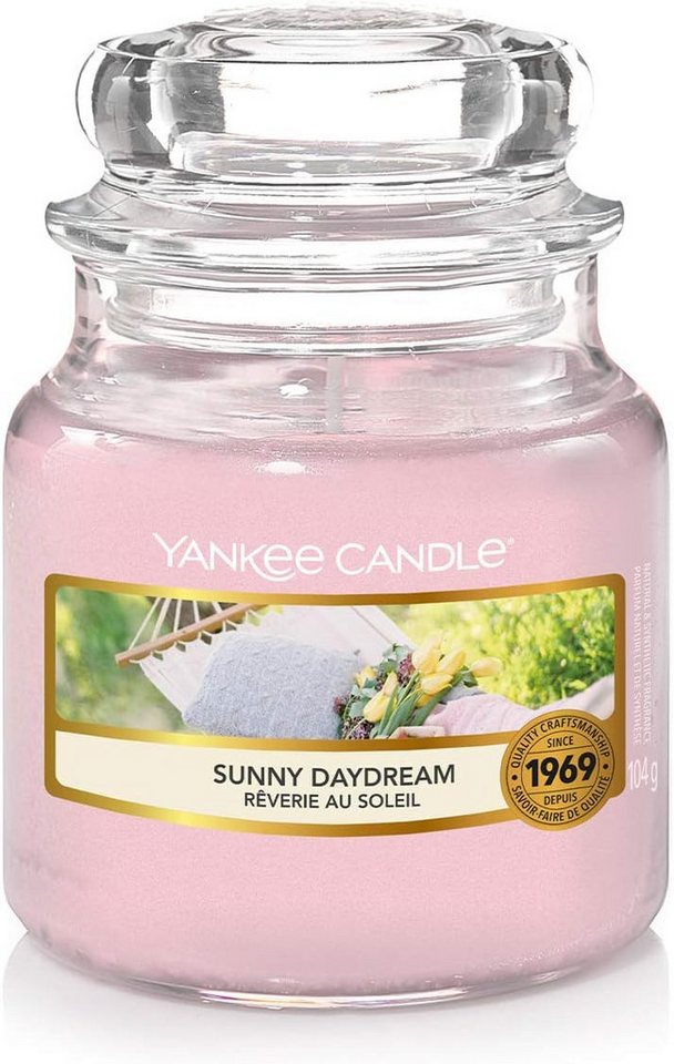 Yankee Candle Duftkerze Yankee Candle Sunny Daydream Duftkerze im Glas 104g Brenndauer bis zu von Yankee Candle