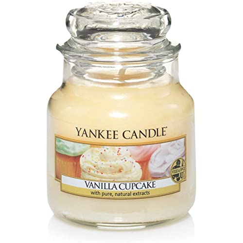 Yankee Candle Duftkerze im Glas (klein) | Vanilla Cupcake | Brenndauer bis zu 30 Stunden von Yankee Candle