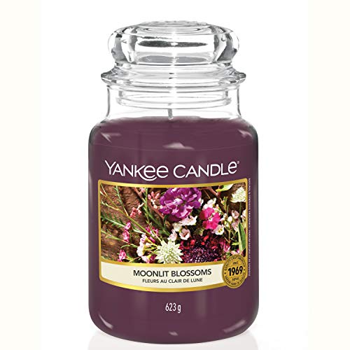 Yankee Candle Duftkerze im großen Jar, Moonlit Blossoms, large von Yankee Candle