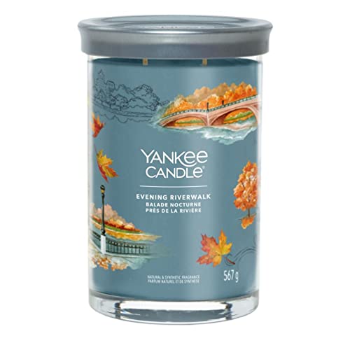 Yankee Candle Evening Riverwalk Duftkerze im Glas, groß von Yankee Candle