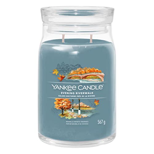 Yankee Candle Evening Riverwalk großes Glas von Yankee Candle