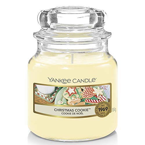 Yankee Candle Duftkerze im Glas (klein) | Christmas Cookie | Brenndauer bis zu 30 Stunden von Yankee Candle