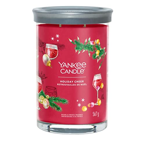 Yankee Candle Holiday Cheer Duftkerze im Glas, groß von Yankee Candle