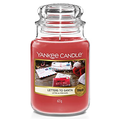 Yankee Candle Duftkerze im Glas (groß) | Letters to Santa | Brenndauer bis zu 150 Stunden von Yankee Candle