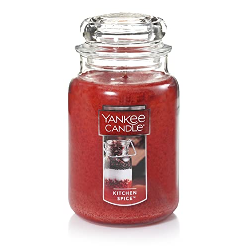 Yankee Candle Kitchen Spice Jar 624 g Kerze, Glas, rot, L Jar Candle von Yankee Candle