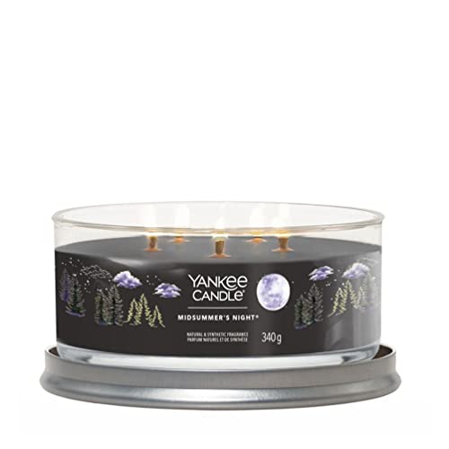 Yankee Candle Midsummers Night Duftkerze im Glas mit 5 Dochten, mittelgroß von Yankee Candle