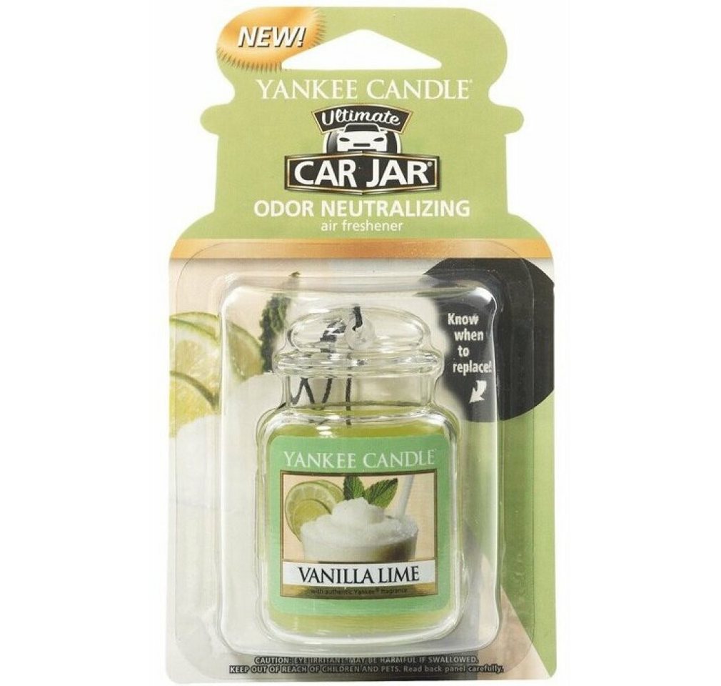 Yankee Candle Raumduft Autoduft Jar Ultimate Air Freshener Vanilla Lime 12 g von Yankee Candle