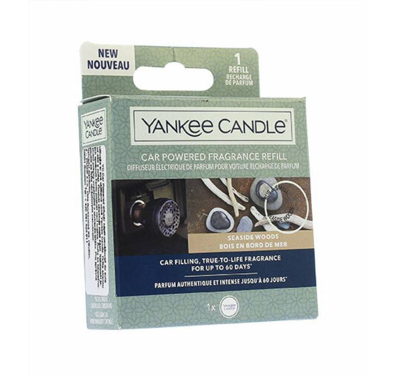 Yankee Candle Raumduft Seaside Woods Autofeuerzeug-Duftdiffusor - Ersatzpatrone von Yankee Candle