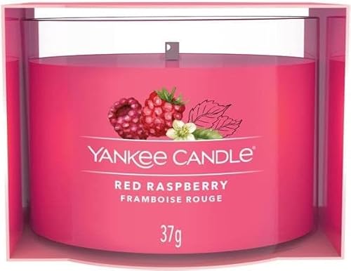 Yankee Candle Rote Himbeer-gefüllte Votivkerze von Yankee Candle