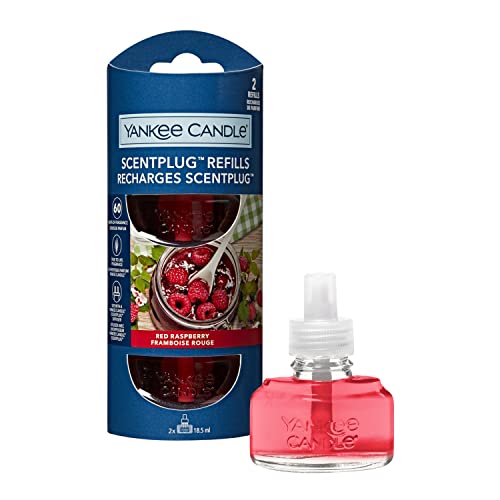 Yankee Candle ScentPlug Nachfüllpackungen | Red Raspberry Duftöl für Raumduftstecker | bis zu 60 Tage Duft | 2 Stück, 7,6cm Yankee Candle ScentPlug Nachfüllpackungen | Red Raspberry Duftöl für Raumduftstecker | bis zu 60 Tage Duft | 2 Stück, 7,6cm von Yankee Candle
