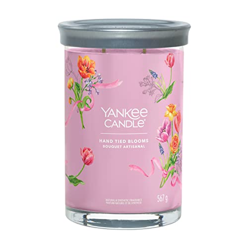 Yankee Candle Signature Duftkerze | handgebundene Blüten große Tumbler Kerze mit Doppeldochten | Sojawachs-Mischung lang brennende Kerze | perfekte Geschenke für Frauen (1734809E) von Yankee Candle