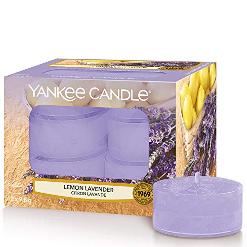 Yankee Candle Duft-Teelichter | Lemon Lavender | 12 Stück von Yankee Candle