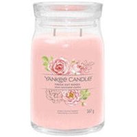 Yankee candle - fresh cut roses signature candle - vonna svicka 5670g von Yankee Candle