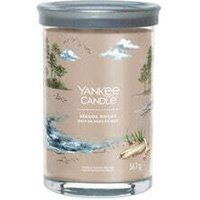 Yankee candle - seaside woods signature tumbler candle primorska dreva - vonna svicka 5670g von Yankee Candle
