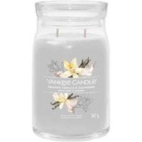 Yankee candle - smoked vanilla cashmere signature candle kourova vanilka a kasmir - vonna svicka 5670g von Yankee Candle