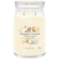 Yankee candle - soft wool amber signature candle soft wool and amber 5670g von Yankee Candle