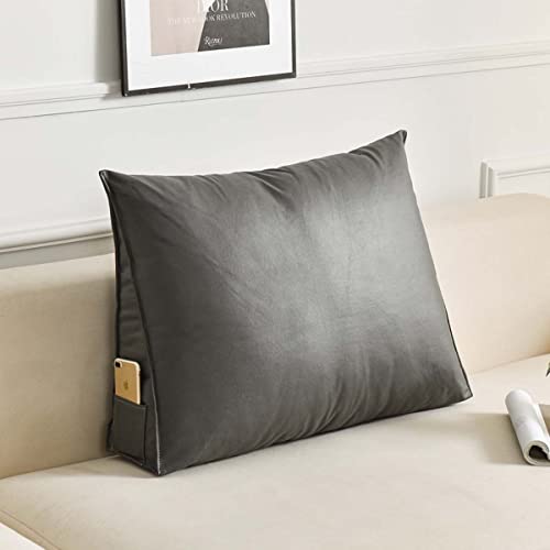 Yanman Keilkissen Lendenwirbelstütze Positionierung Lesen Rückenlehne Kissen für Sofa Bett, wasserdichtes PU-Leder, abnehmbarer Bezug, Kopfteil, Tagesbett, weiche Nackenrolle Yanman Keilkissen Lendenwirbelstütze Positionierung Lesen Rückenlehne Kissen für Sofa Bett, wasserdichtes PU-Leder, abnehmbarer Bezug, Kopfteil, Tagesbett, weiche Nackenrolle von Yanman