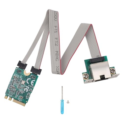 2,5G PCIE Netzwerkkarte, M.2 RJ45 Netzwerkkarte Unterstützt Hardware ECC Hardware CRC PCIE Netzwerkkarte für Win 7 8 10 11 von Yanmis