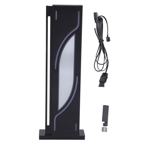 ARGB GPU -Unterstützungsklasse, GPU -Klammerunterstützung, 5V 3Pin Vertikaler GPU -Anti -Sag -Halter -PC -Grafikkartenstand mit Magnetischer Basis, Einstellbarer Höhe und (Black) von Yanmis
