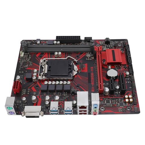 B250M V3 Motherboard für LGA 1151 7. 6. Generation für Core I7 I5 I3 14 Nm CPU-Prozessor, 2 Kanäle DDR4 2400 MHz PCI E 3.0 Desktop-Computer-Mainboard von Yanmis