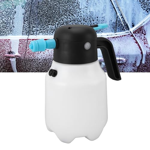 Elektrischer Schaumsprüher mit Wiederaufladbarem USB-Anschluss, 1,8-l-Autobatterie-Schaumsprüher, Unter Druck Stehende Schaumsprühflasche für die Autowäsche, Gartenbewässerung, von Yanmis