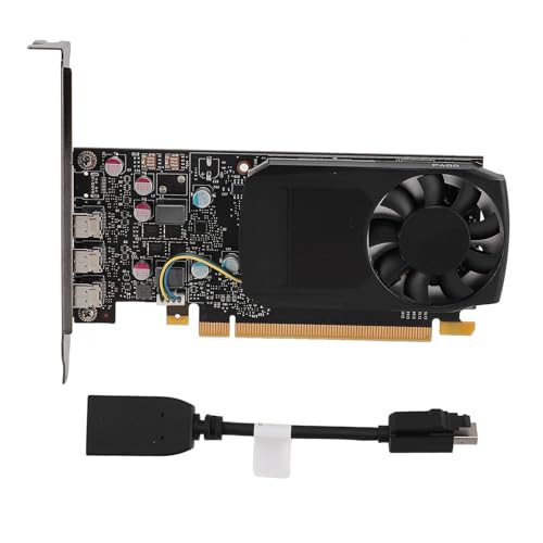 Für Quadro P400 Graphics Card, 2GB GDDR5 64bit PCI Express 3.0 X16 Desktop Computer Gaming Graphics Card mit Cooling -Lüfter von Yanmis