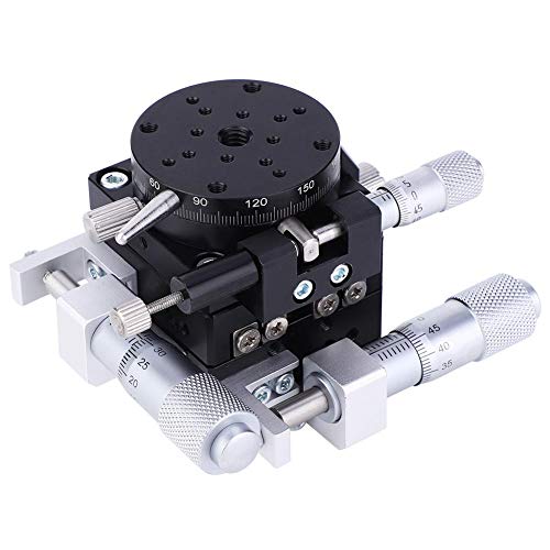 Manueller 3-Achsen-Lineartisch XYR, 40 mm hohe Genauigkeit Lineare Bewegung Manueller Bühnen-Schiebetisch LSP40-LM Linearer Schiebetisch für Präzisionspositionierung, quantitative Bewegung usw von Yanmis